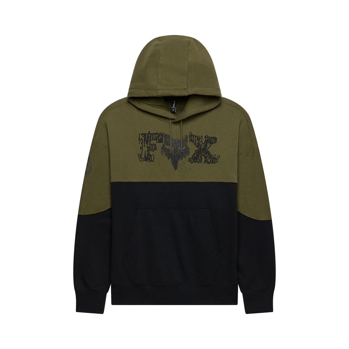 Sudadera Fox Racing Abyss de forro polar con capucha, verde oliva