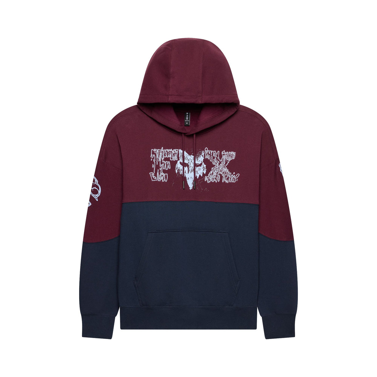 Fox Racing Abyss Fleece-Pullover, Dunkelmaroon