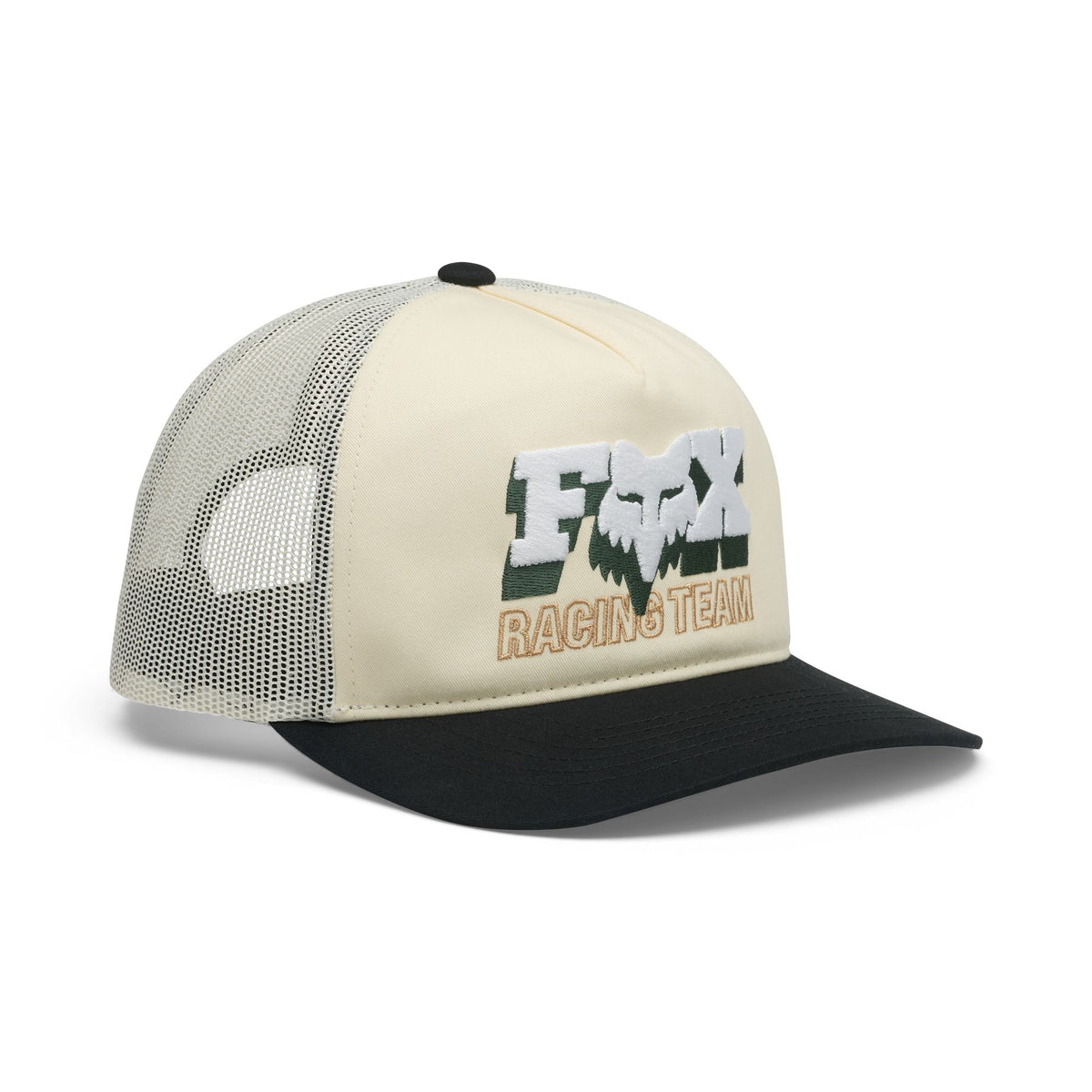 Casquette Snapback Fox Racing Coldpress blanc perle