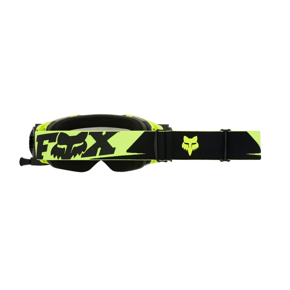 Maschera Fox Racing Vue Roll-Off giallo alta visibilità
