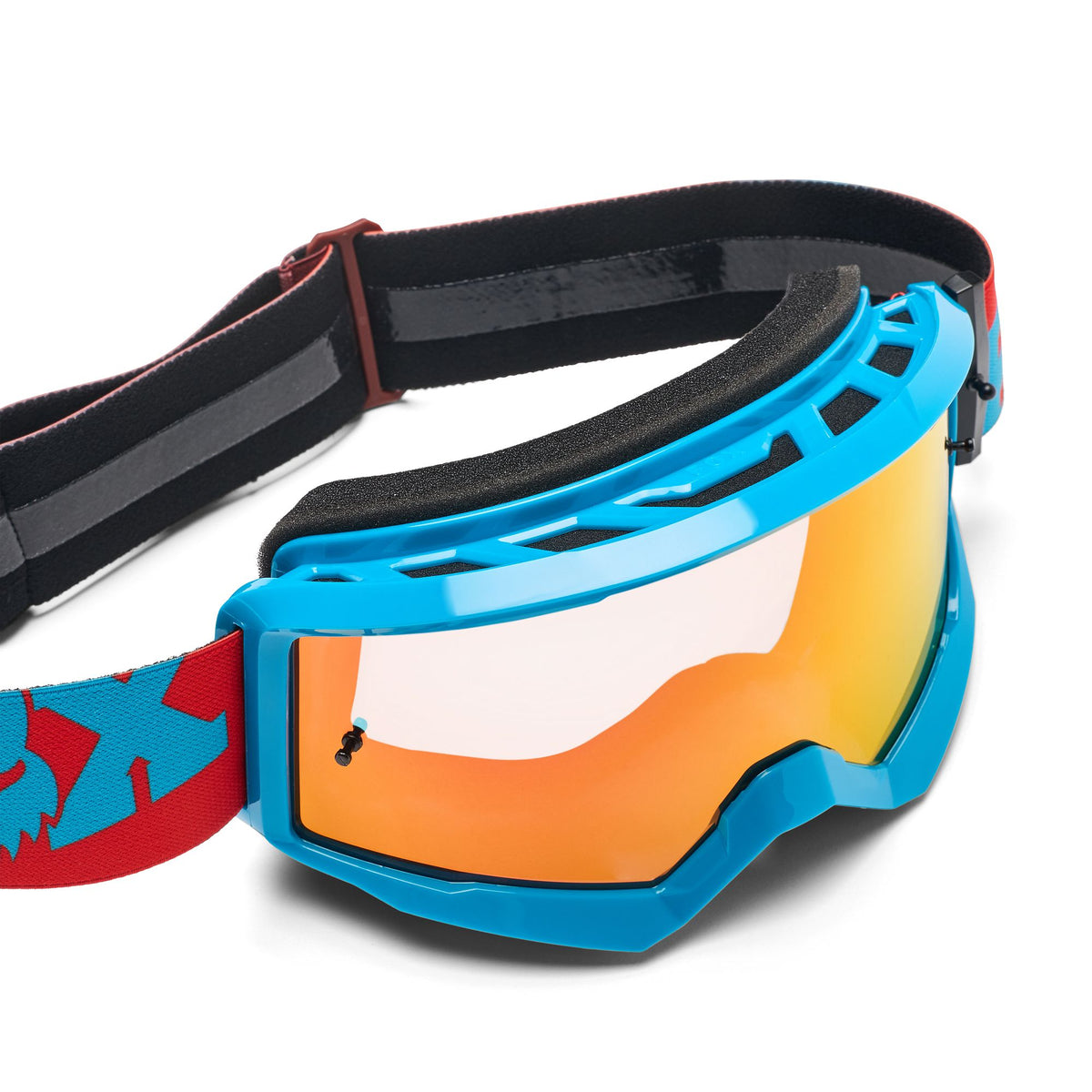 Maschera Fox Racing Main Raid color ruggine