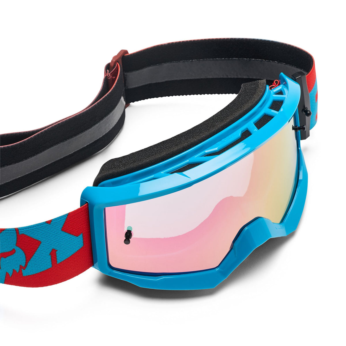 Maschera Fox Racing Youth Main Raid - Spark Ruggine