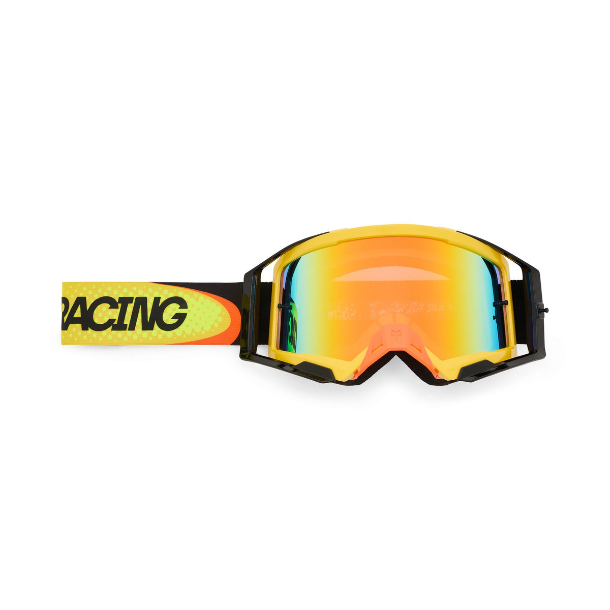 Maschera Fox Racing Airspace Temper Giallo narciso