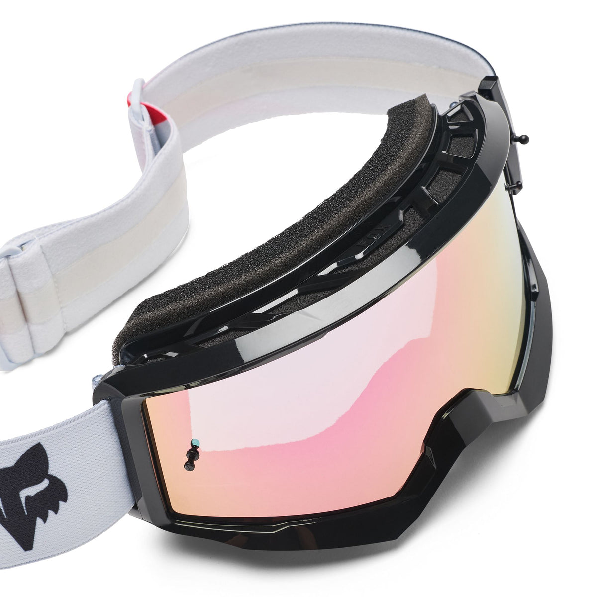 Maschera Fox Racing Main Draft nera/rosa