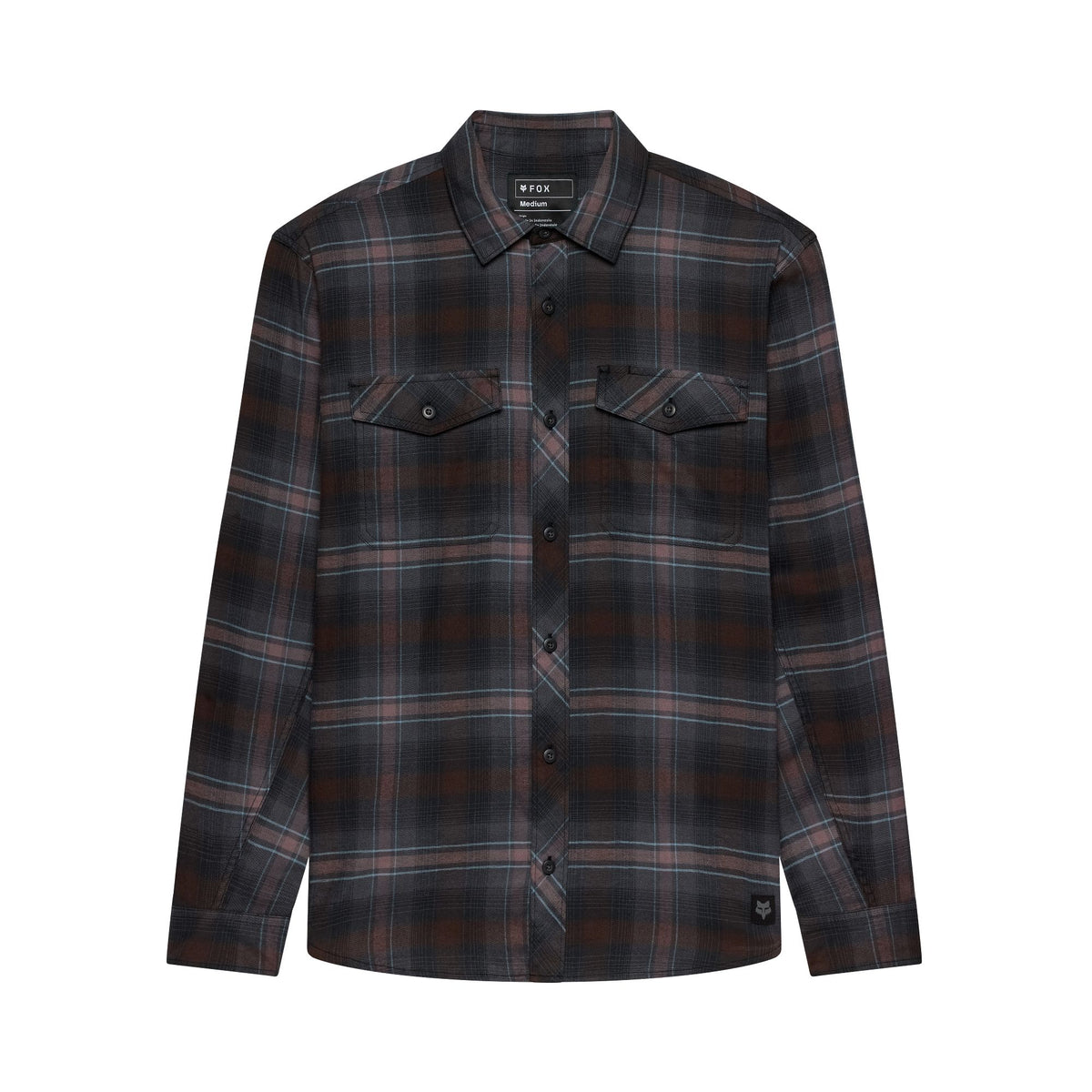 Fox Racing Survivalist Stretch Flannel Long Sleeve Black