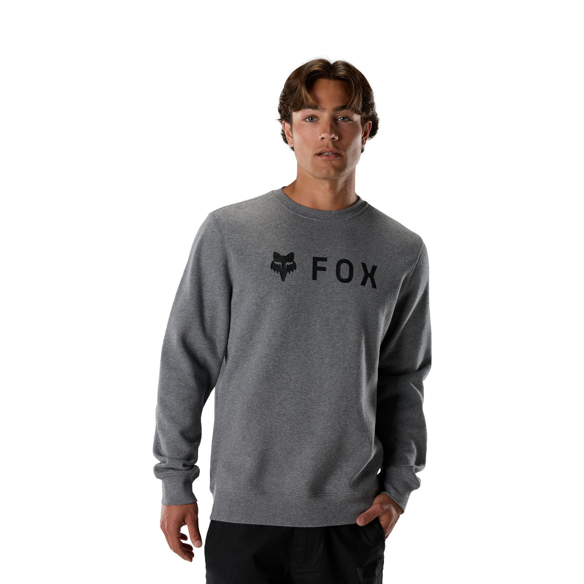 Sudadera Fox Racing Absolute Fleece Heather Grafito