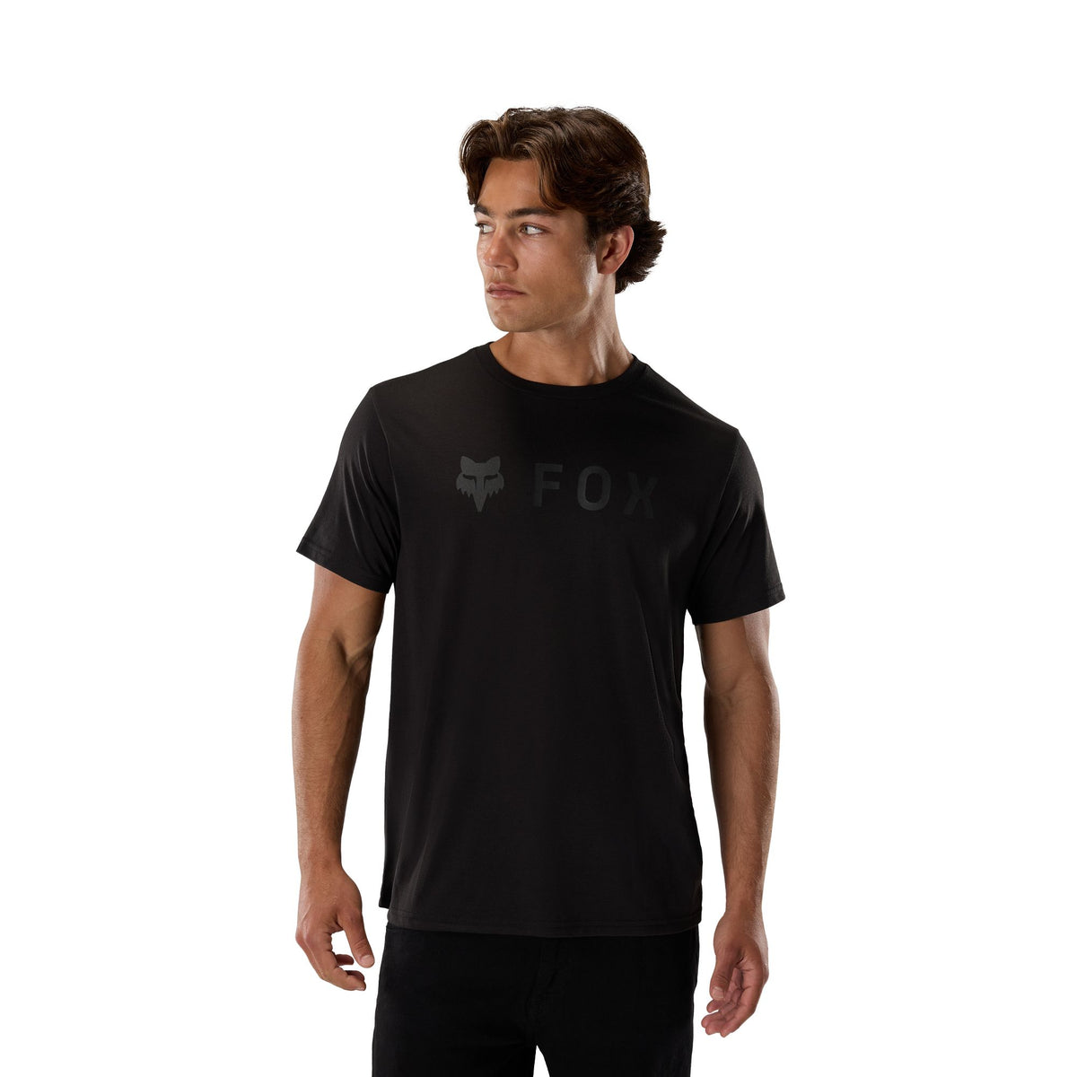 T-shirt à manches courtes Absolute Original Dri-Release Fox Racing noir/noir