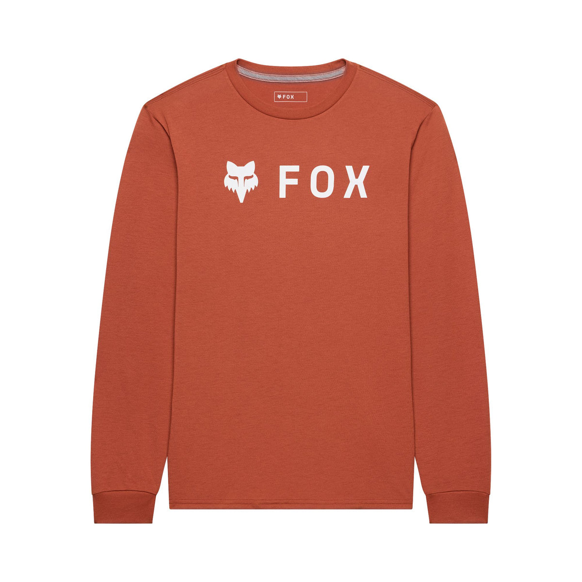 Camiseta de manga larga Fox Racing Absolute Original Dri-Release Amber Scarlet