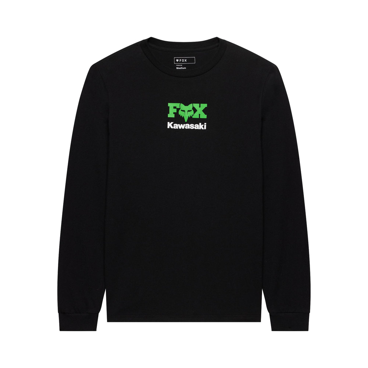T-shirt à manches longues Fox Racing Kawi 195 Original noir