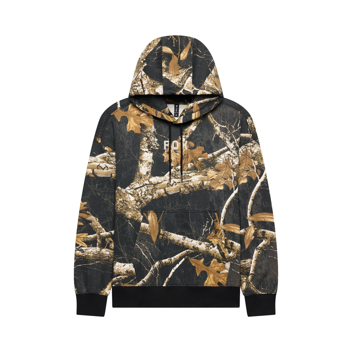 Pullover in pile Fox Realtree Fox Racing nero/multicolore