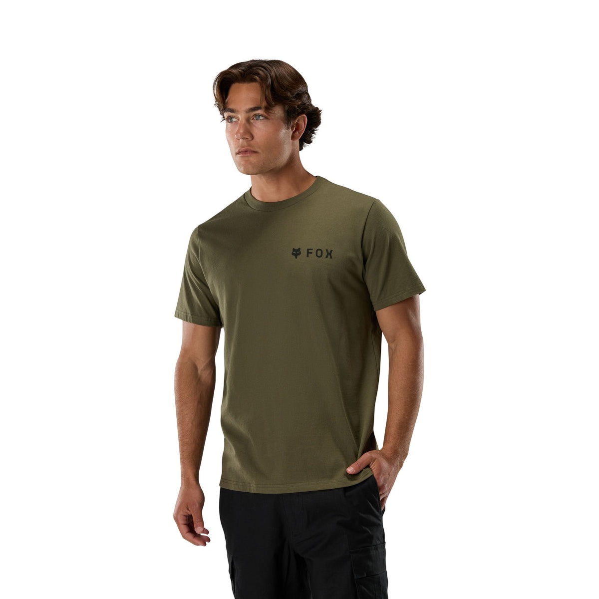 Fox Racing Absolute 2.0 195 Original T-shirt met korte mouwen Olijfgroen