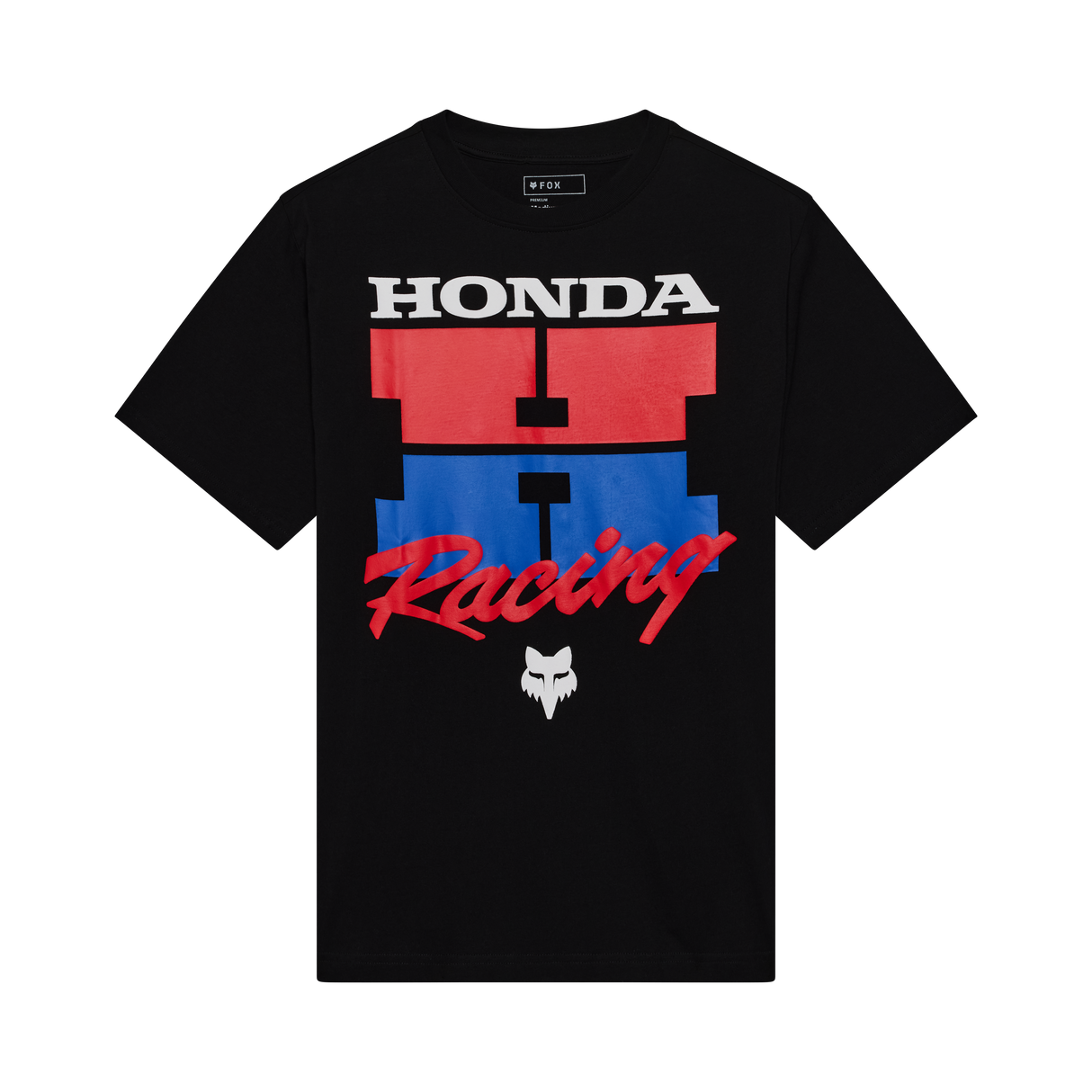 Fox Racing Honda Oversized T-Shirt Schwarz
