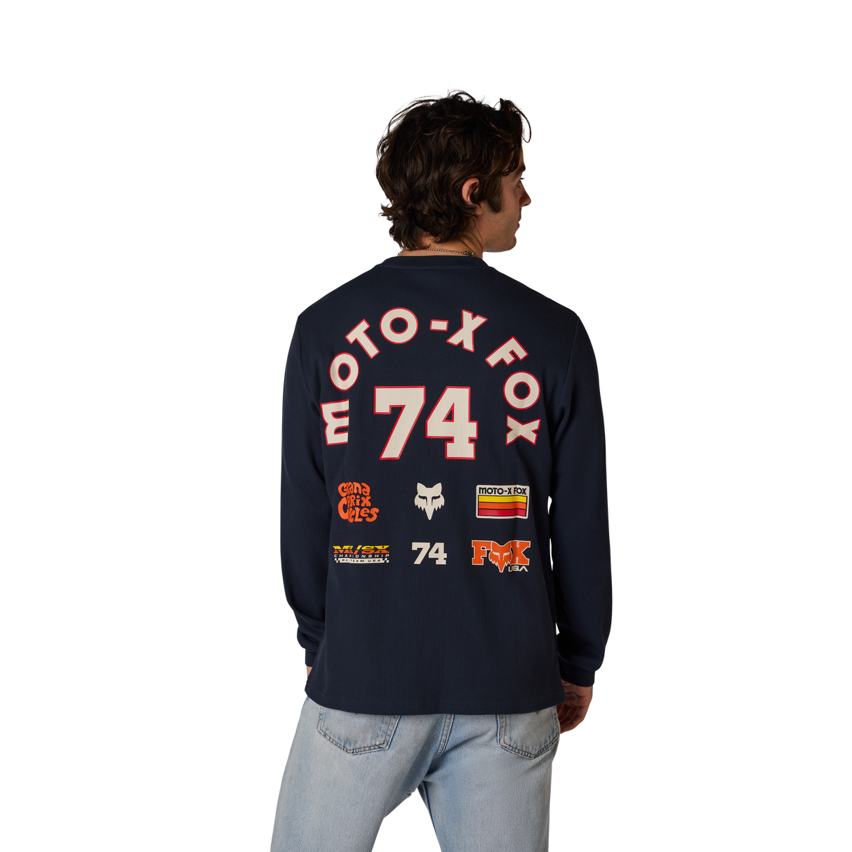 Fox Racing Circa 74 Thermal Long Sleeve Tee Midnight