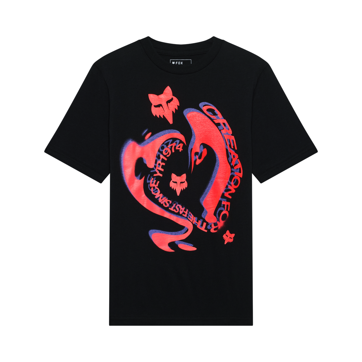 Fox Racing Youth Vision Tee Ultra Black