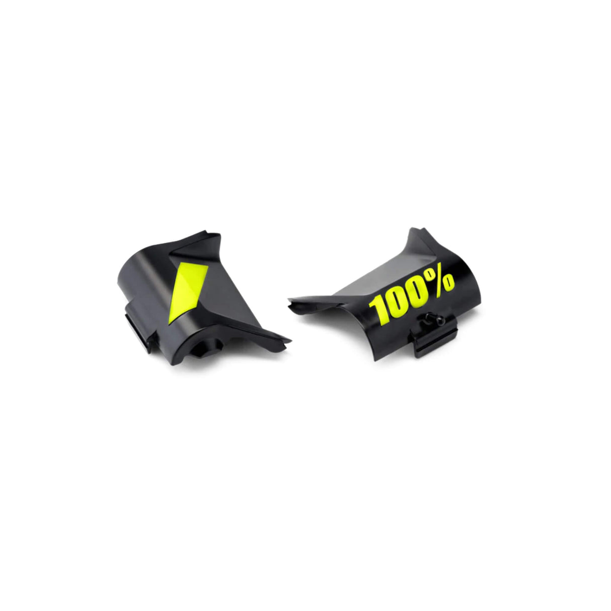 100% Racecraft / Accuri / Strata Replacement Canister Cover Black / Fluo Yellow