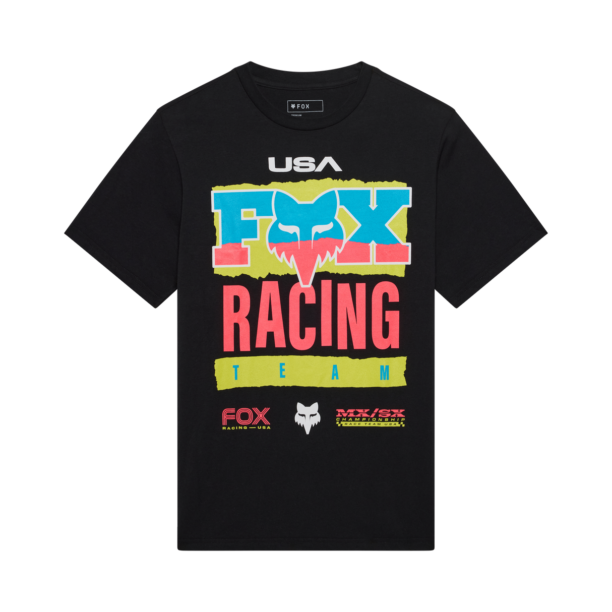 Fox Racing Hardcore 195 Original T-Shirt Schwarz