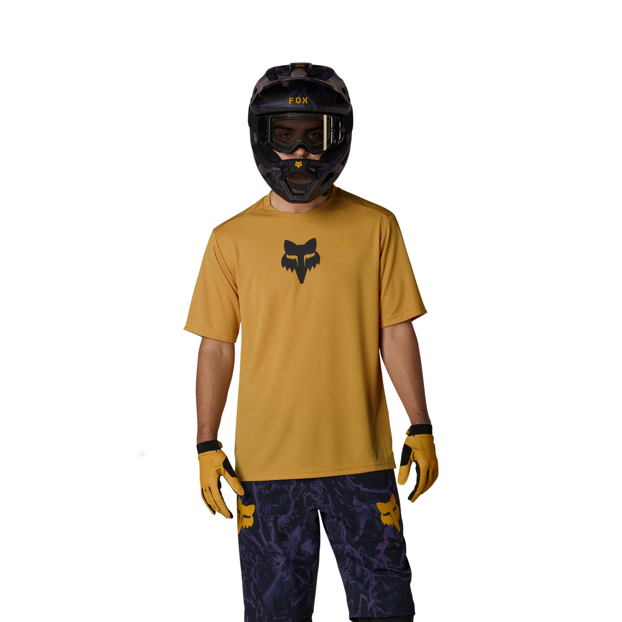 Fox Racing Ranger Short Sleeve Jersey Head Bronze