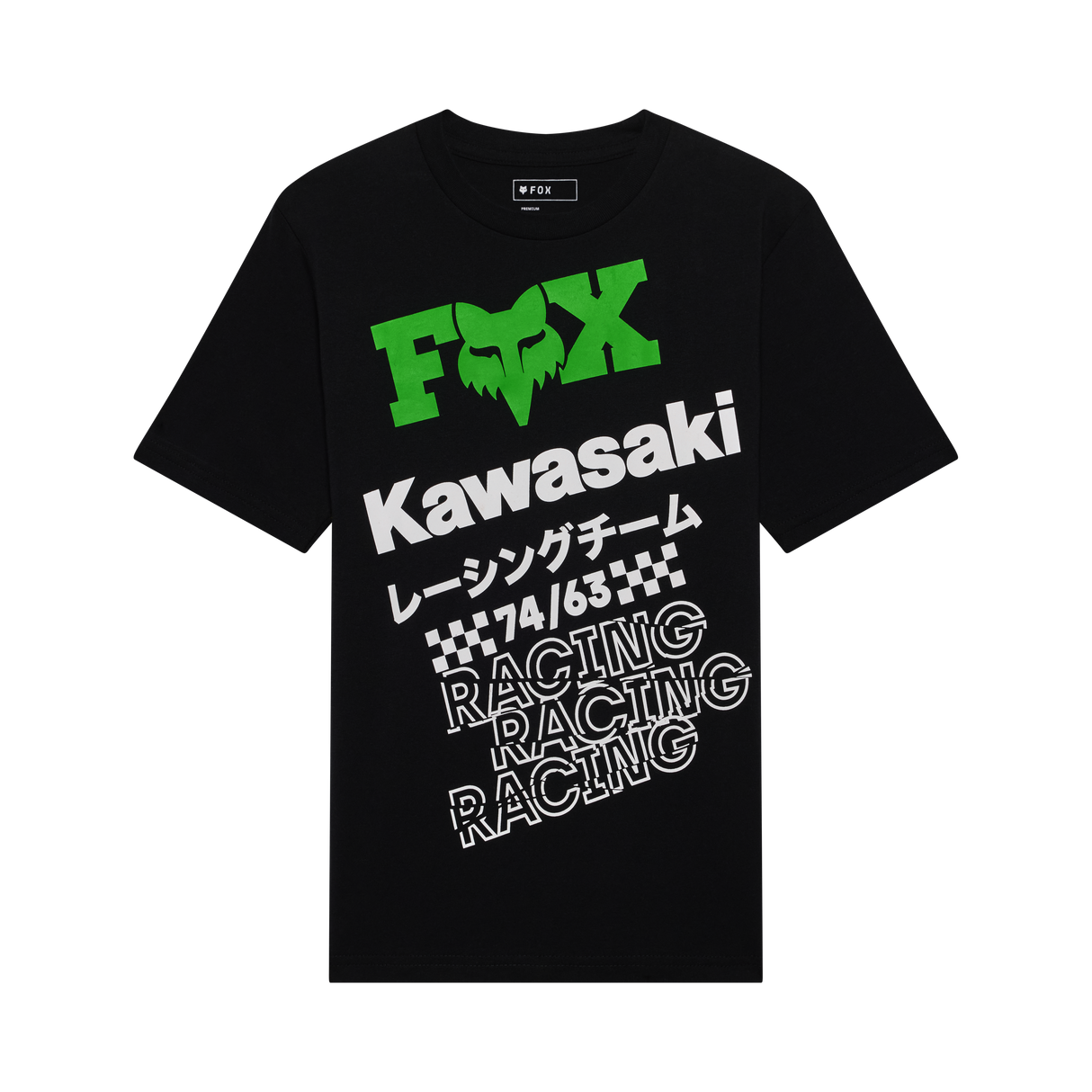 Fox Racing Youth Kawasaki Tee Ultra Black