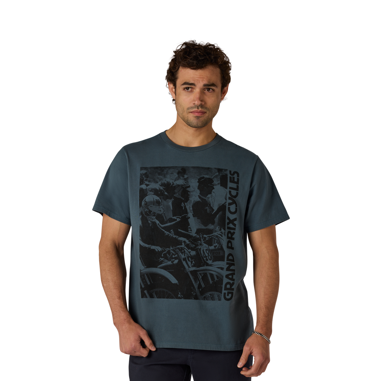 Fox Racing Circa 74 195 Maglietta Originale Deep Cobalt