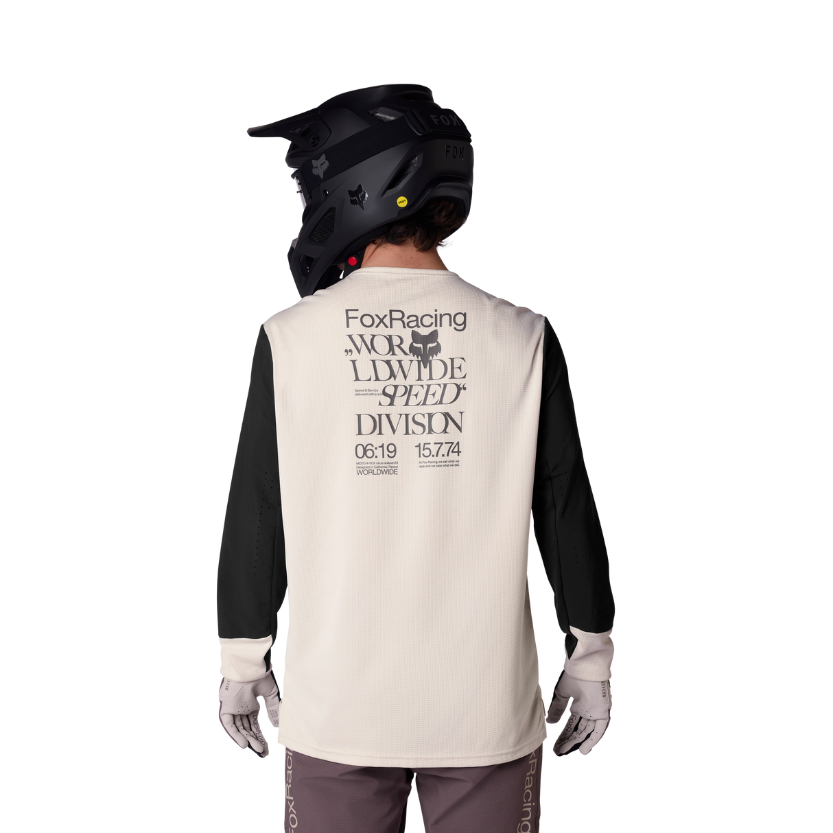 Fox Racing Maglia a Maniche Lunghe Defend Park Edizione Speciale Gesso