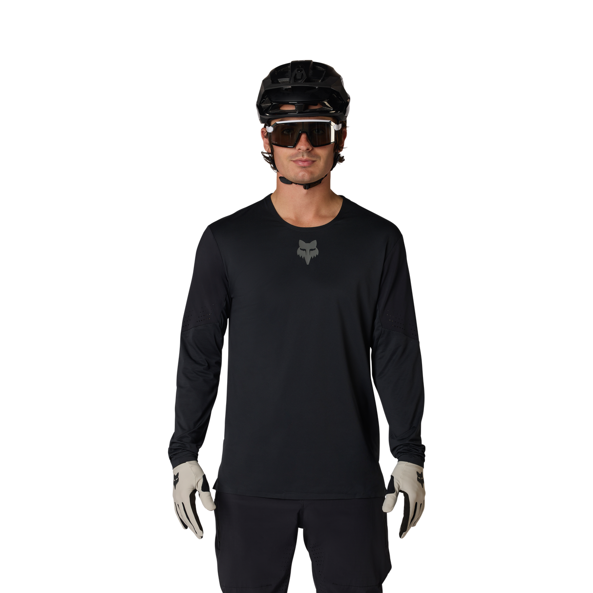 Fox Racing Flexair Long Sleeve Jersey Black