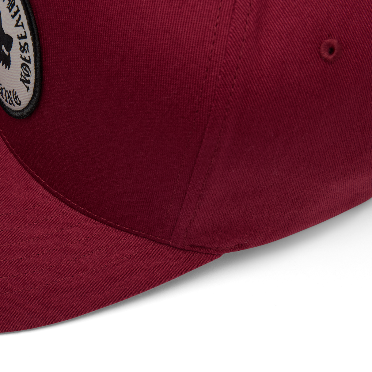 Fox Racing Badge Flexfit Hat Cabernet