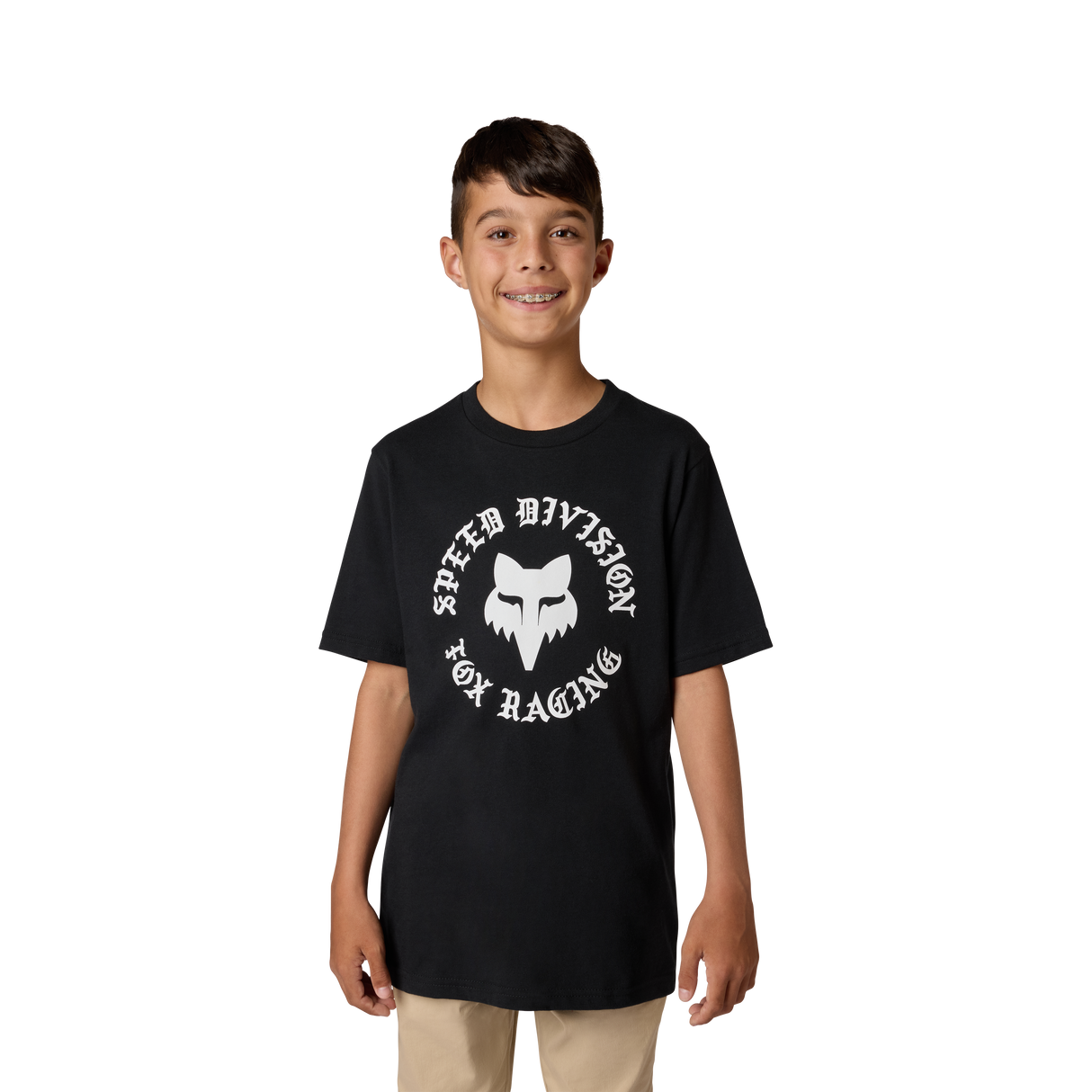 Camiseta Fox Racing Youth Badge Ultra Negra