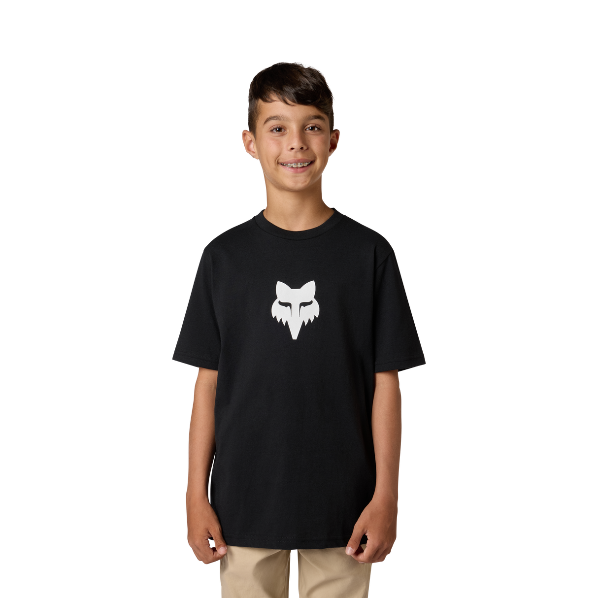 T-shirt Fox Head pour jeunes Fox Racing Ultra Noir
