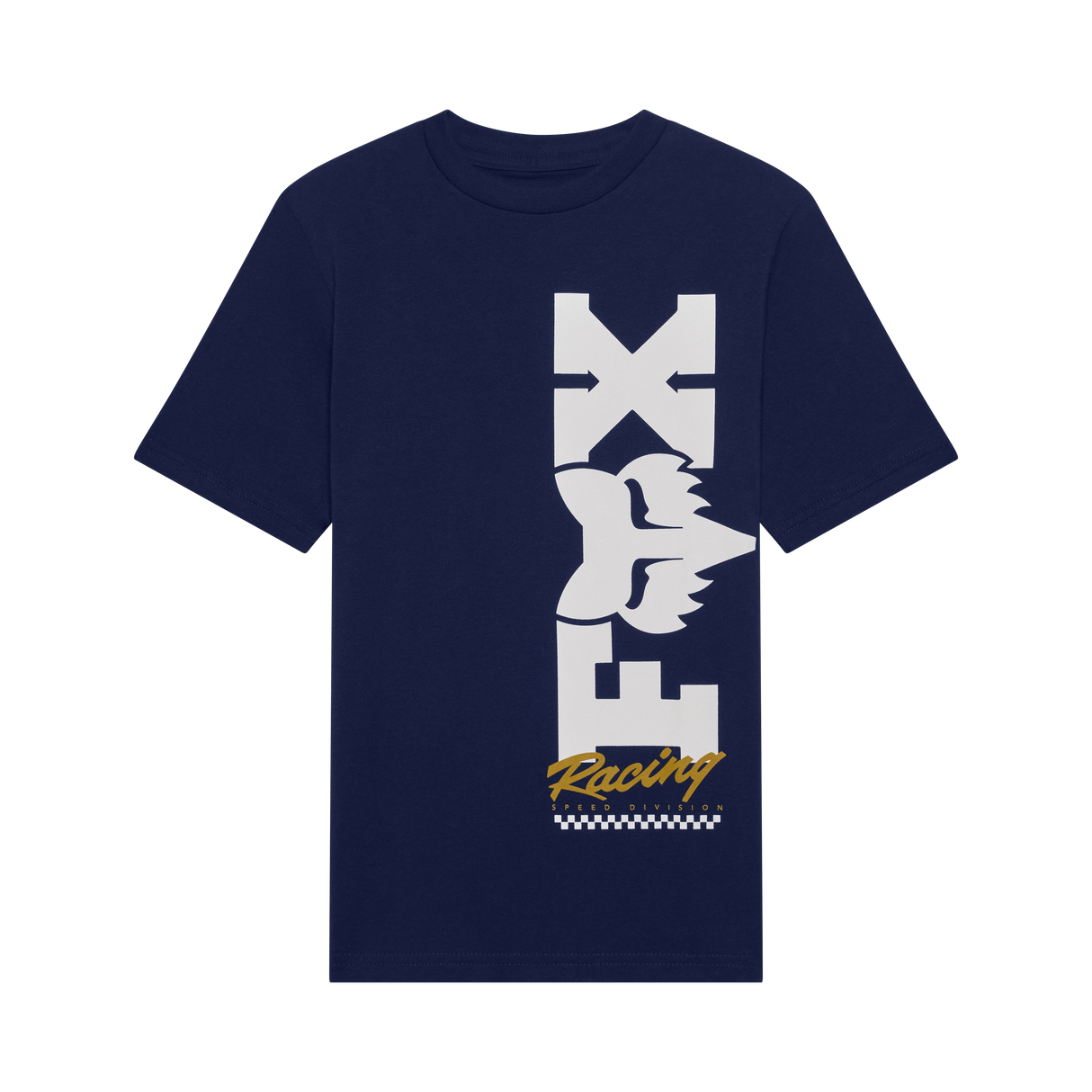 Camiseta juvenil Fox Racing Checker azul marino