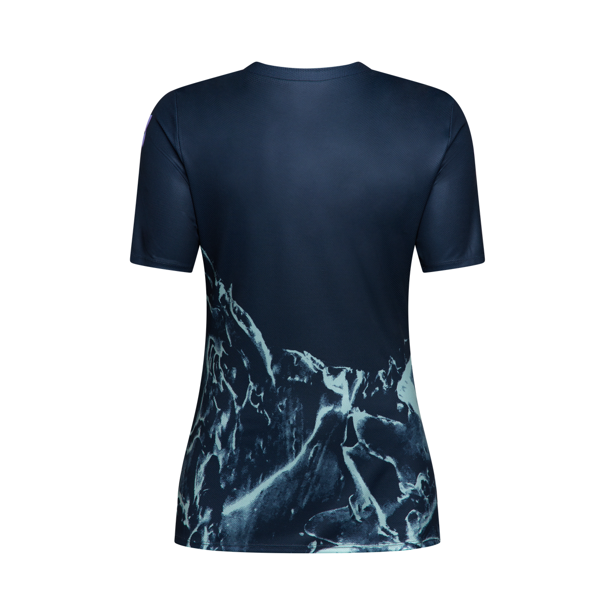 Fox Racing Women's Ranger Short Sleeve Jersey Image Print Arctic Blue
