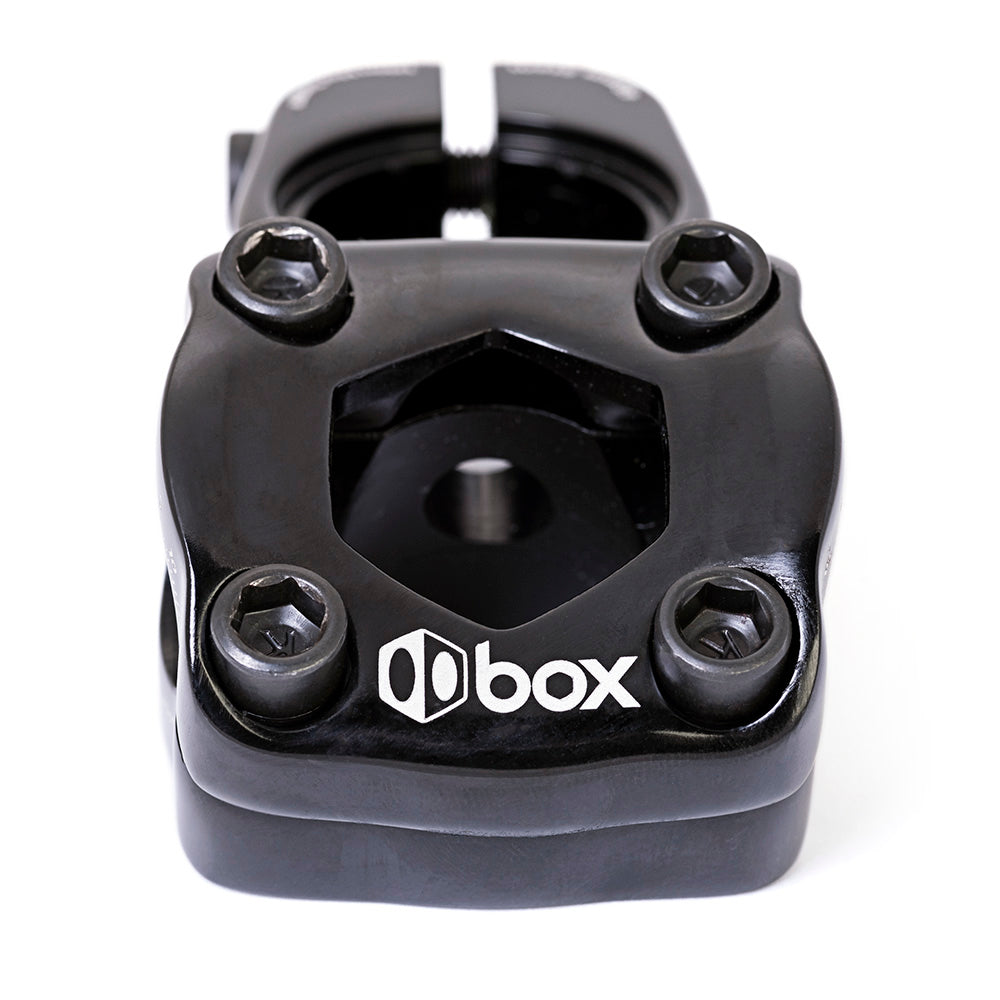 Attacco manubrio Box BMX Box Two 22.2 X 1-1/8" a carico superiore Nero