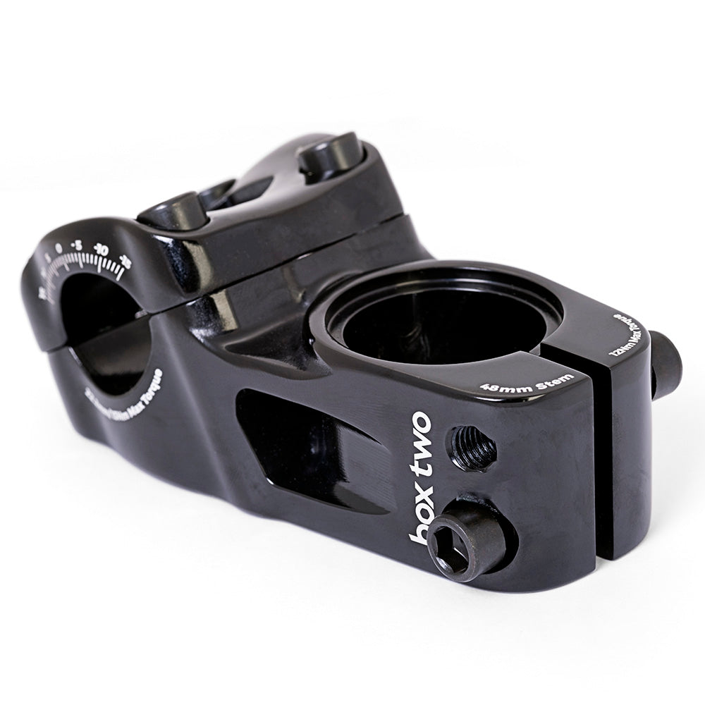 Attacco manubrio Box BMX Box Two 22.2 X 1-1/8" a carico superiore Nero