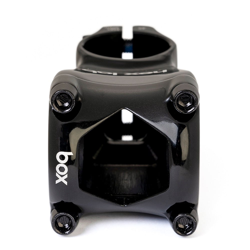 Potencia BMX Box Hex Lab sobredimensionada 28.6 X 1" de carga frontal negra