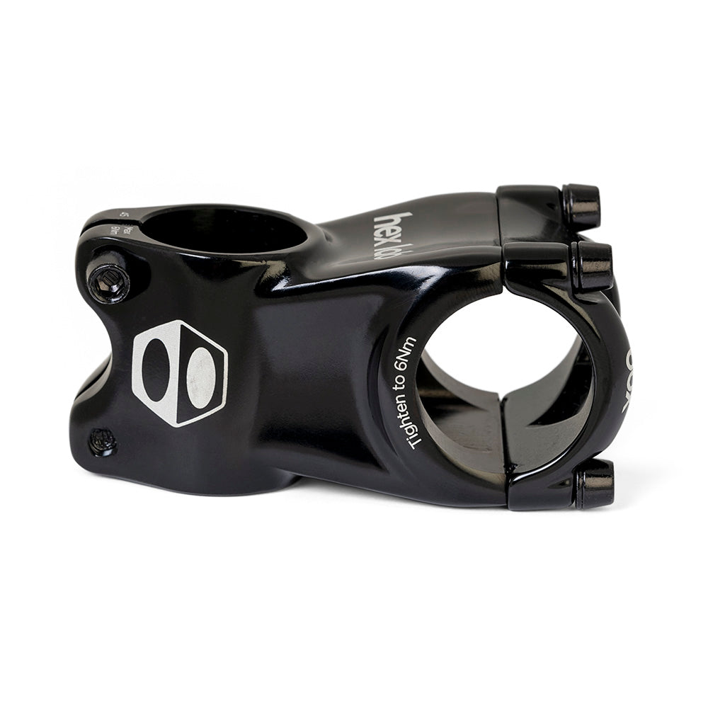 Potencia BMX Box Hex Lab sobredimensionada 28.6 X 1" de carga frontal negra
