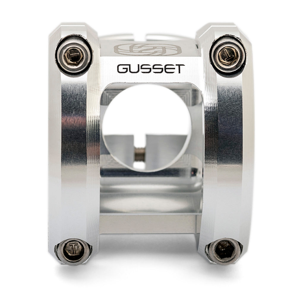 Attacco manubrio TS Gusset Components - argento - 35mm argento