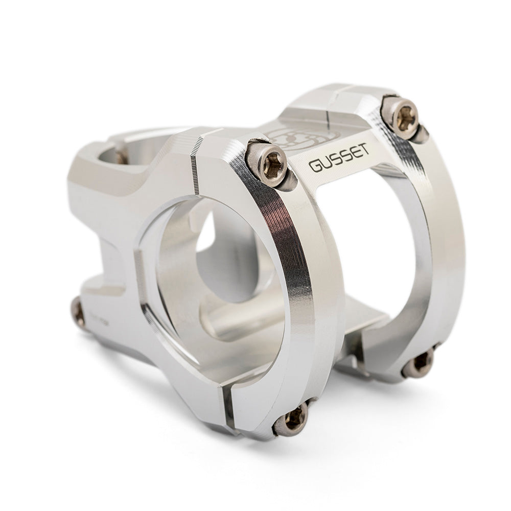 Gusset Components TS Stem - Silver - 31.8mm Silver