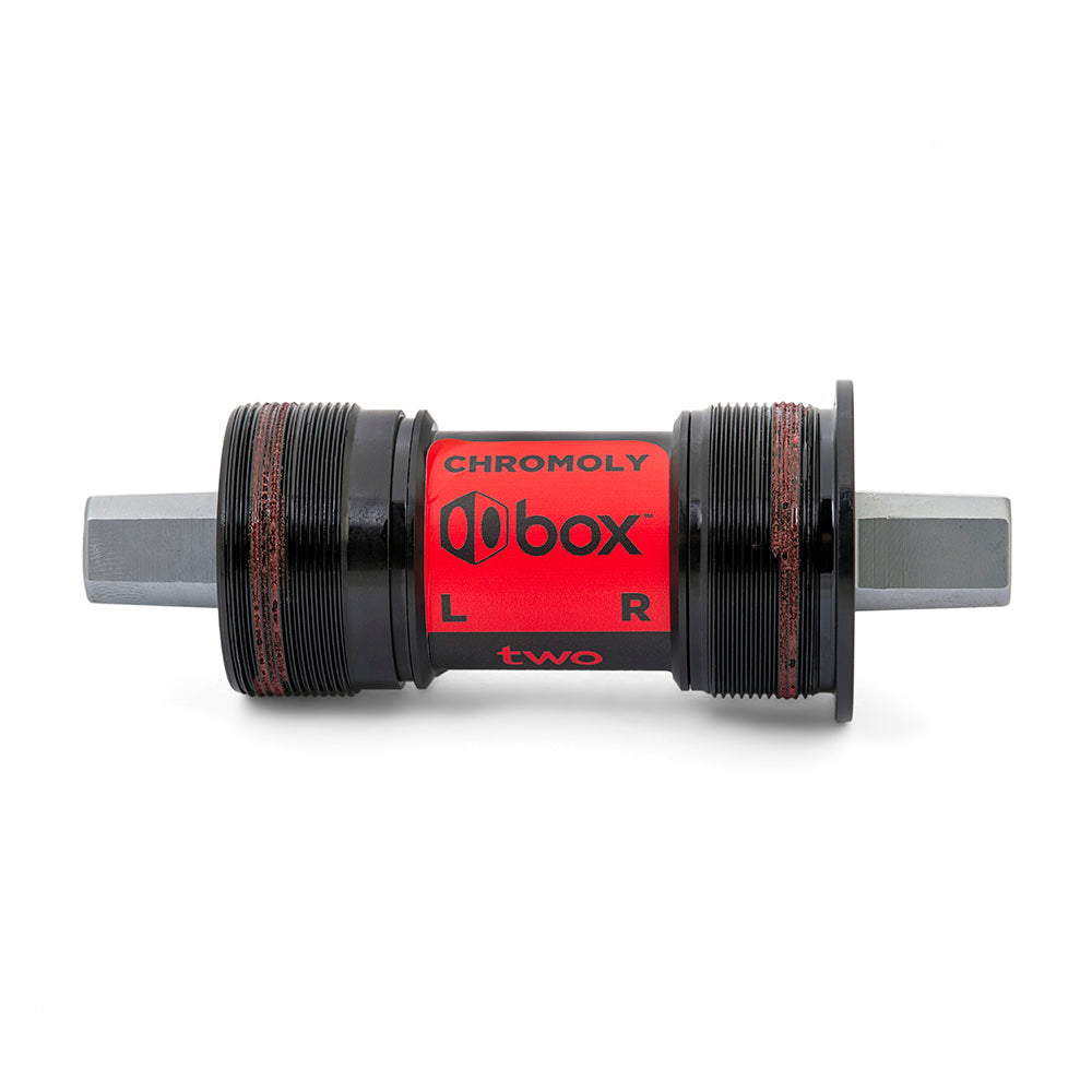 Box BMX Box Two Square-Taper Chromoly Bottom Bracket Black