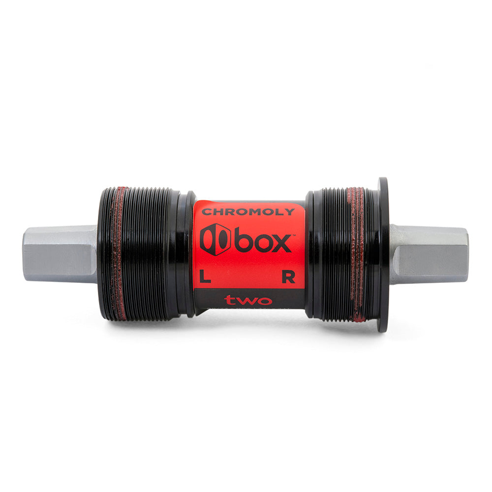 Box BMX Box Two Square-Taper Chromoly Bottom Bracket Black