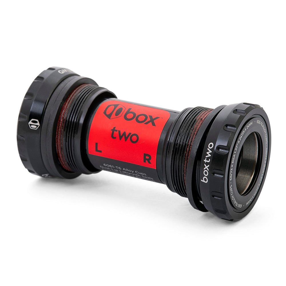 Juego de caja de pedalier Box BMX Box Two de 24 mm negro