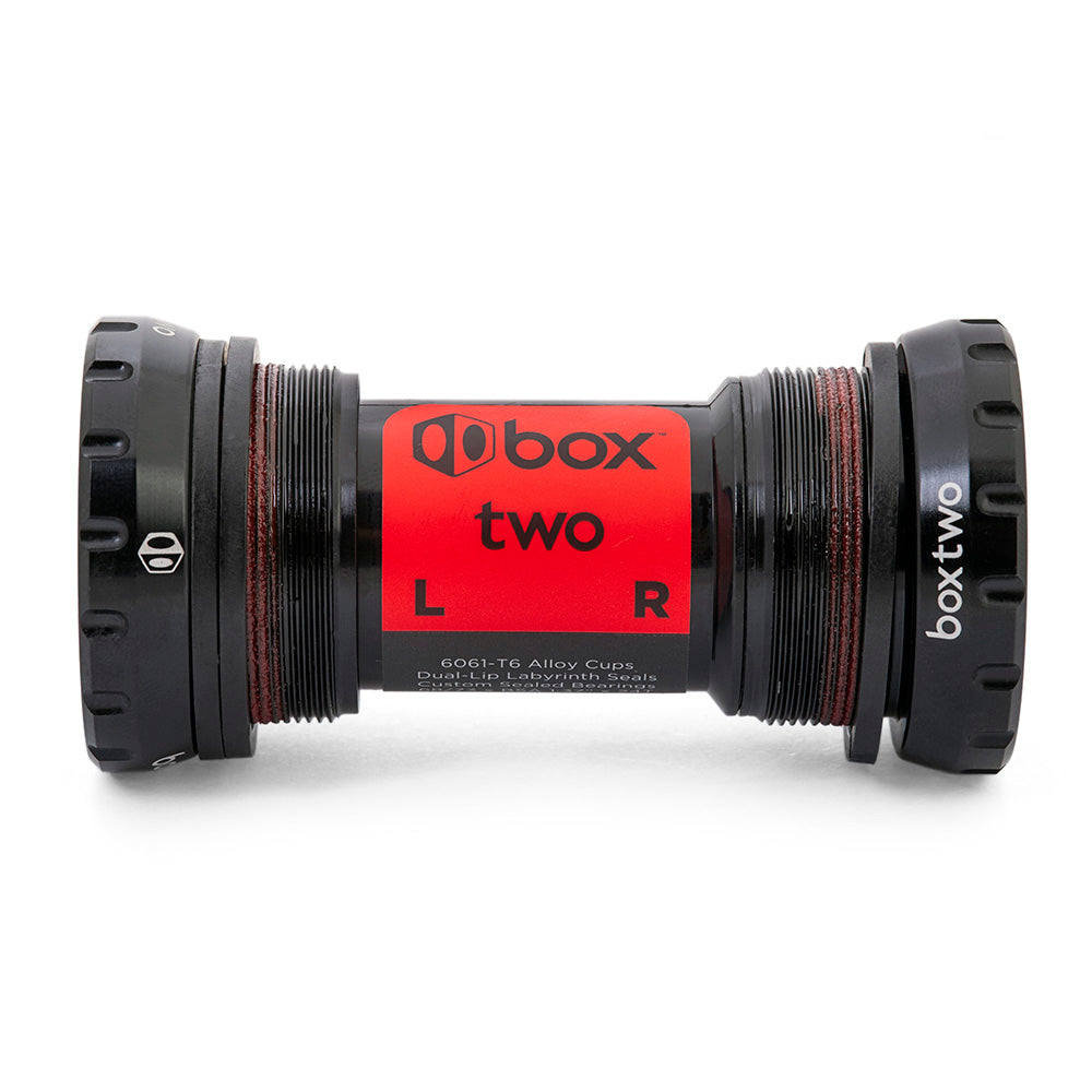 Juego de caja de pedalier Box BMX Box Two de 24 mm negro