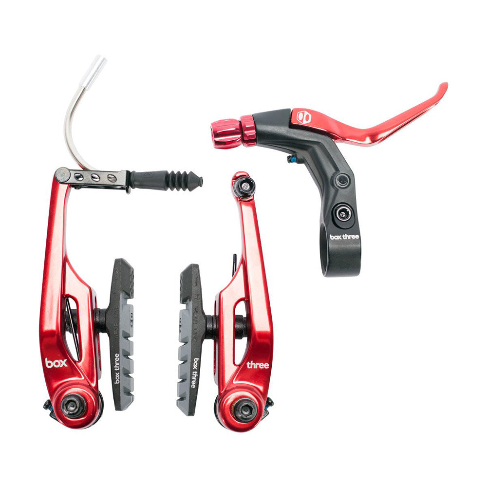 Box BMX Box Three Brake Kit Long 108mm Red