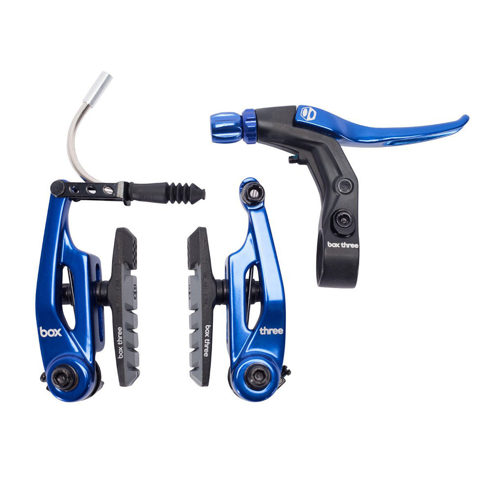 Kit freno Box BMX Box Three Short 85mm Blu