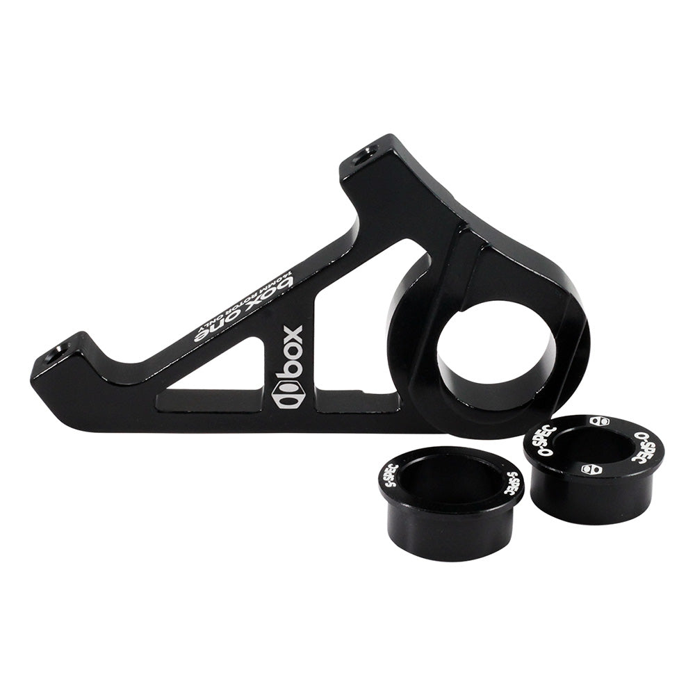 Adaptador negro para freno de disco deslizante Box One de BMX Box