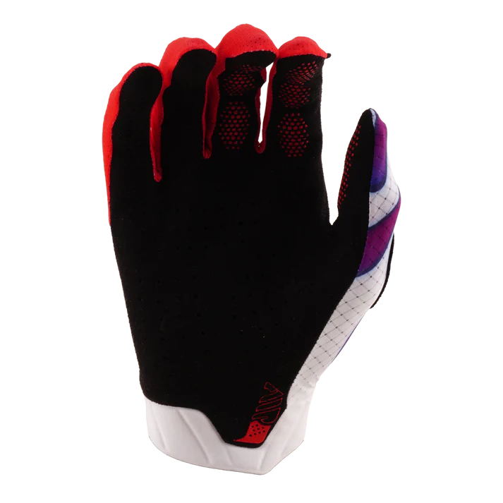 Troy Lee Designs Youth Air Gloves Overspray - White/Violet