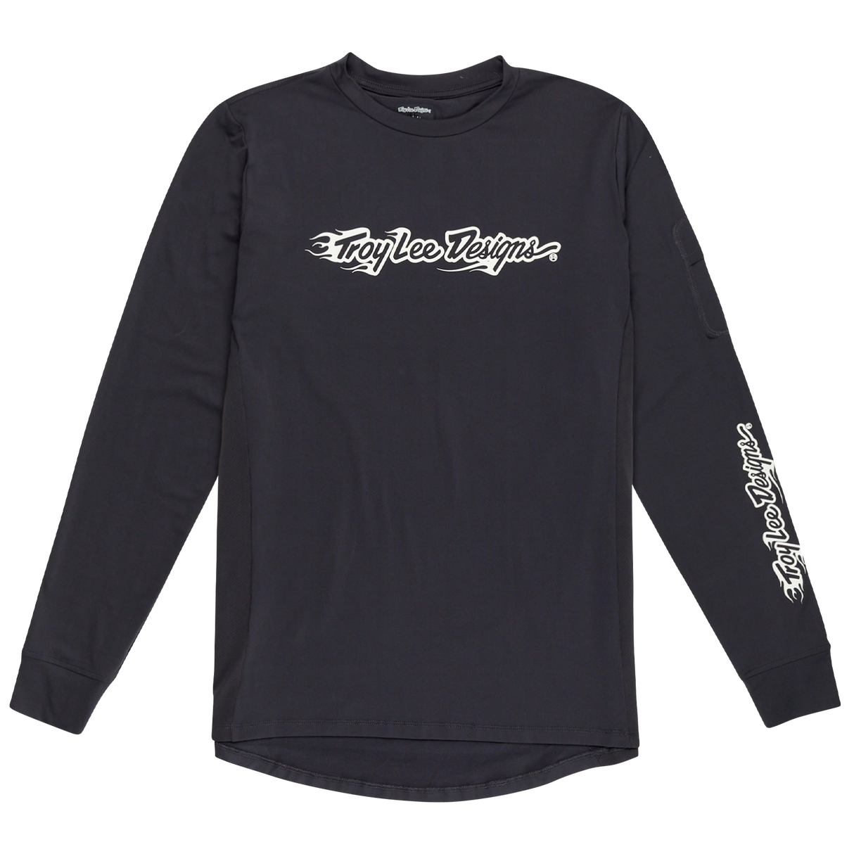 Troy Lee Designs Ruckus Long Sleeve Ride Jersey Burn Out - Carbon