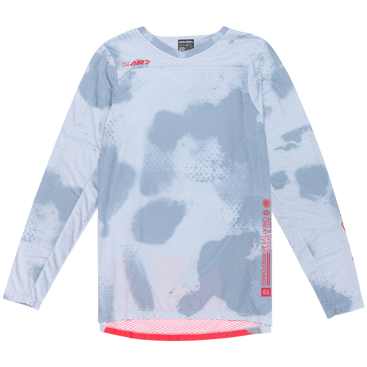 Troy Lee Designs Skyline Air Long Sleeve Jersey Flared - Concrete