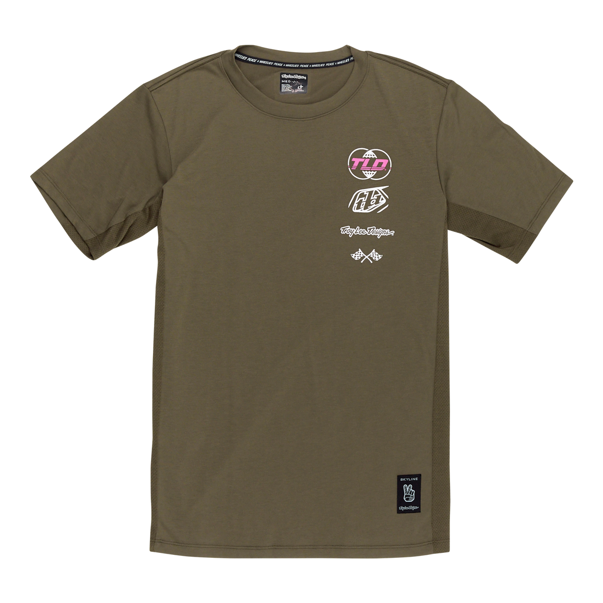 Troy Lee Designs Skyline Short Sleeve Ride Jersey Worldwide - Caper