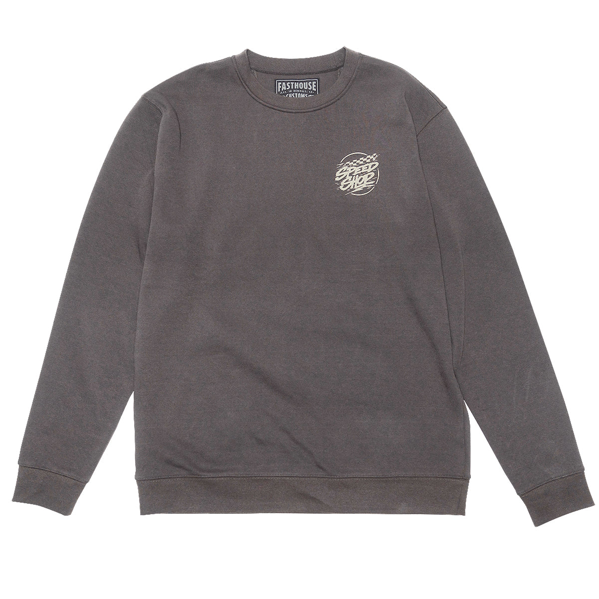 Fasthouse Burner Pullover mit Rundhalsausschnitt – Shadow