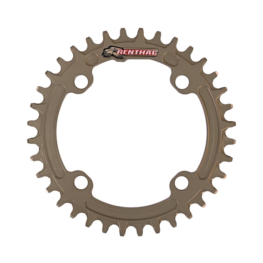 Renthal 1XR 4-Arm 104BCD kettingblad Hard Ano