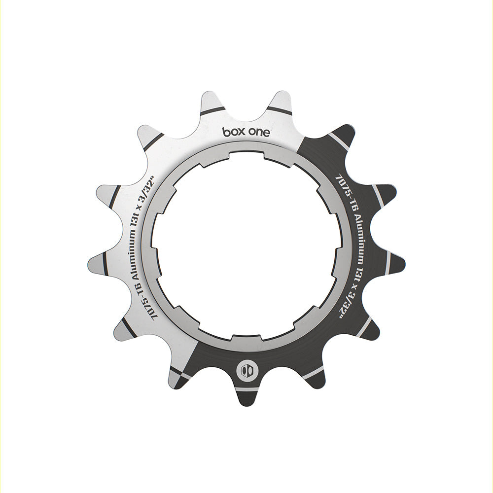 Pignoni BMX Box One per single speed in alluminio, neri